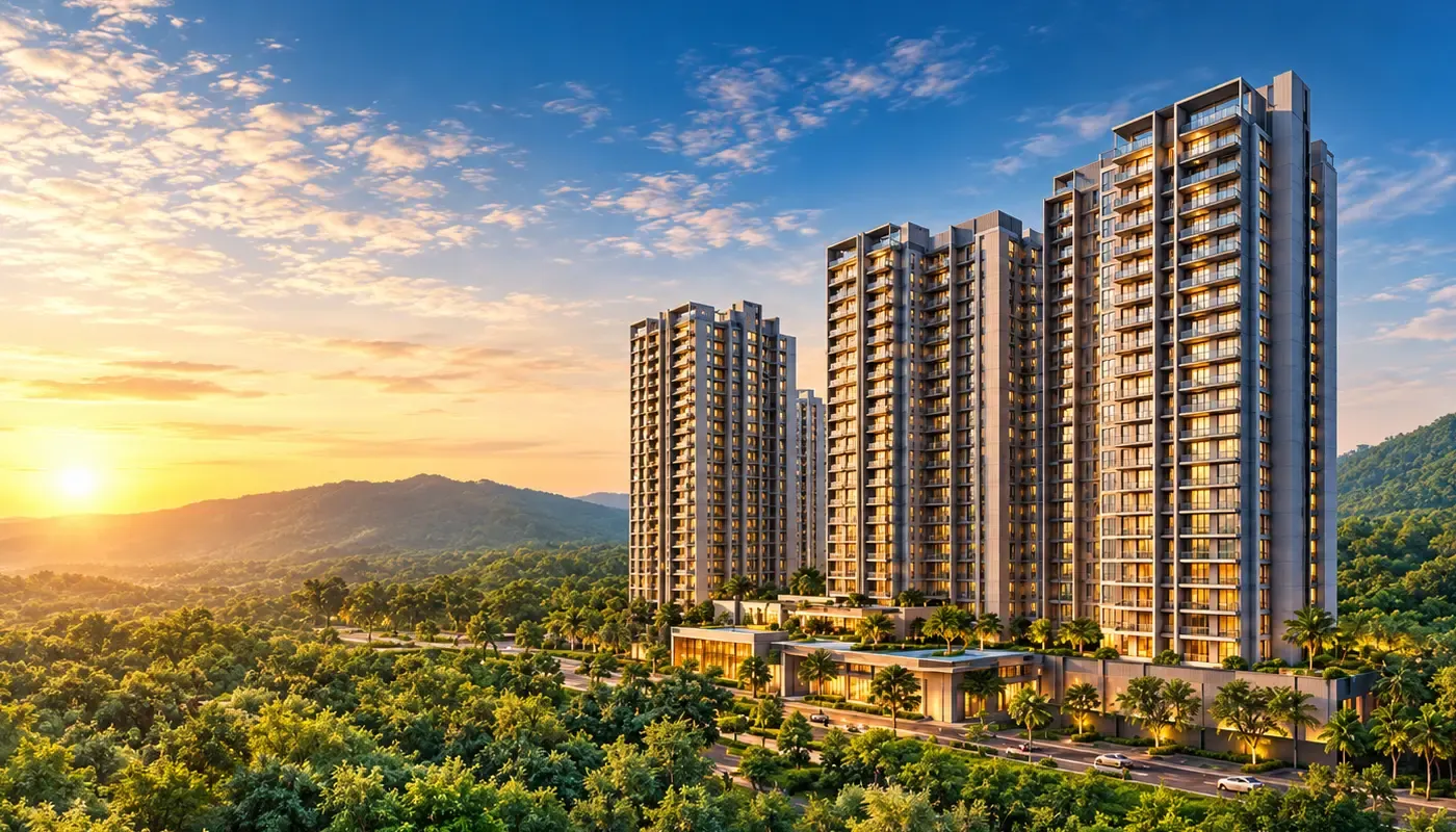 Godrej Properties Borivali Thane Tunnel – Yeoor Hills and SGNP setting